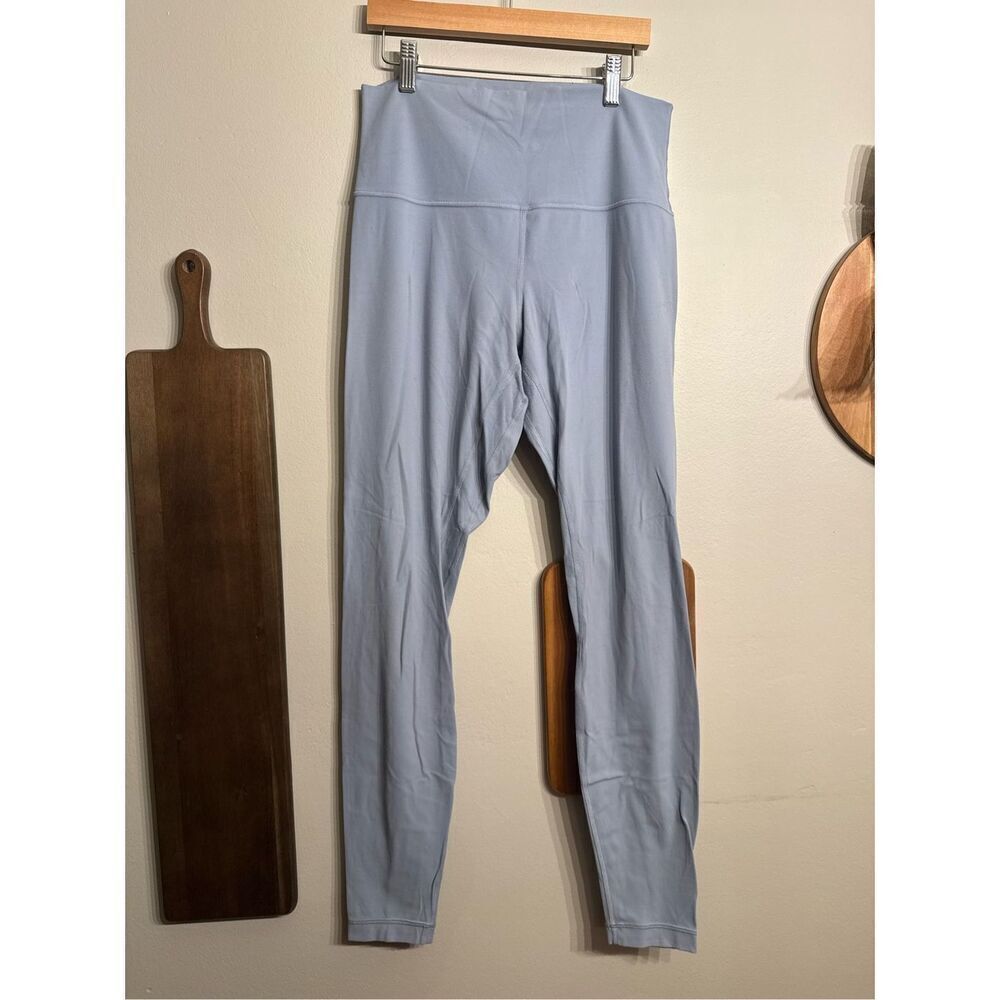 Lululemon Athletica Gray Align Pant Four-Way Stretch High Rise Leggings Size 8
